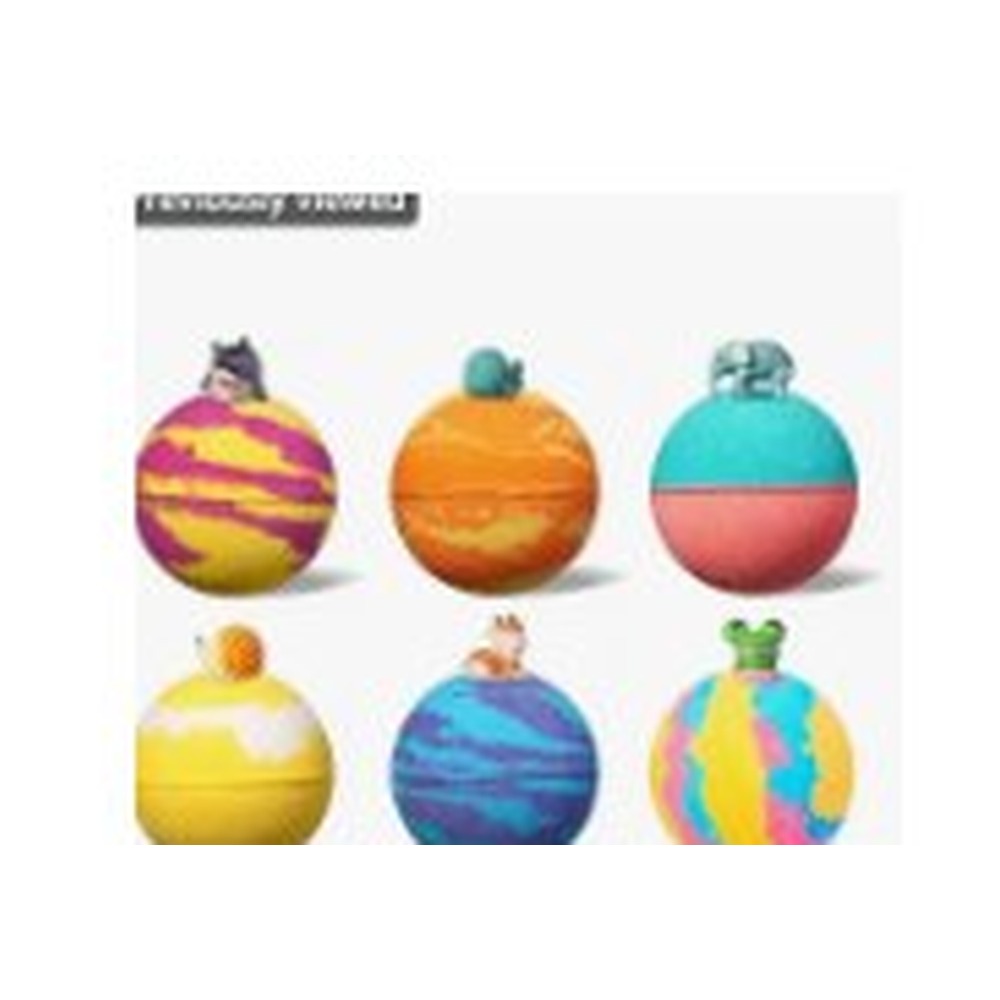 Seychelles Super Bubble Bath Bombs with Toy Inside
