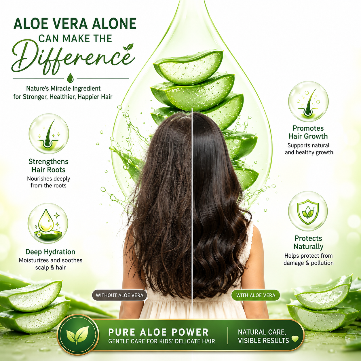 Seychelles Naturals Kids Herbal Aloe Shampoo 200ml