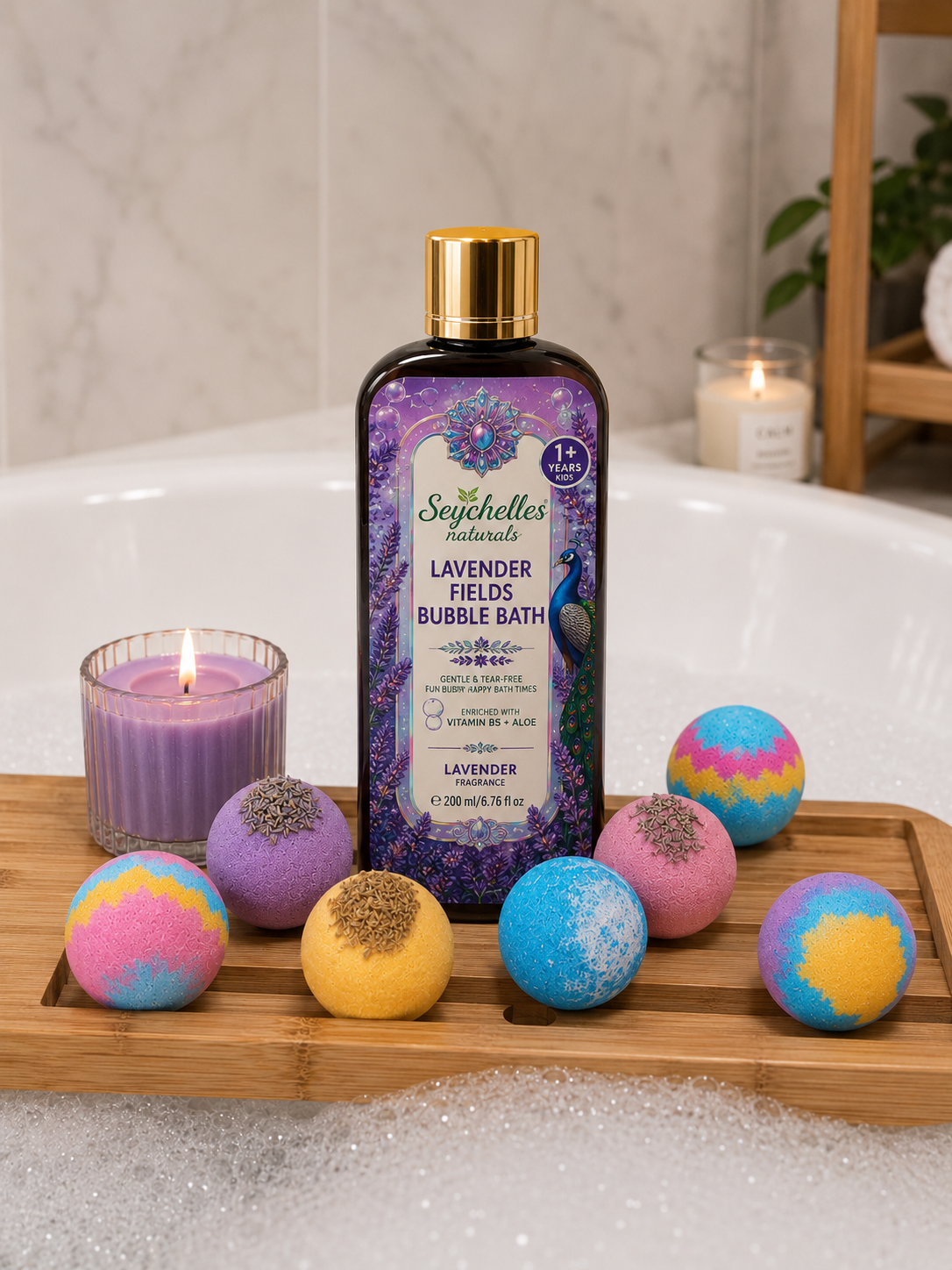 Seychelles Naturals Kids Lavender Bubble Bath