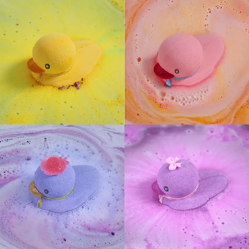 Seychelles Duckling Toy Bubble Bath Bomb