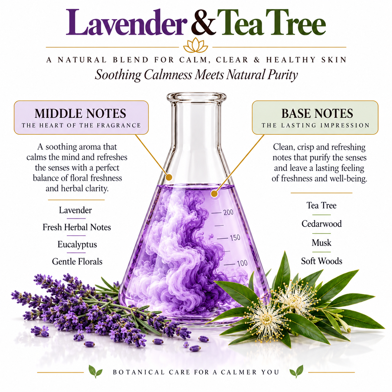 Seychelles Organic Lavender & Tea Tree Body Lotion (200ml)